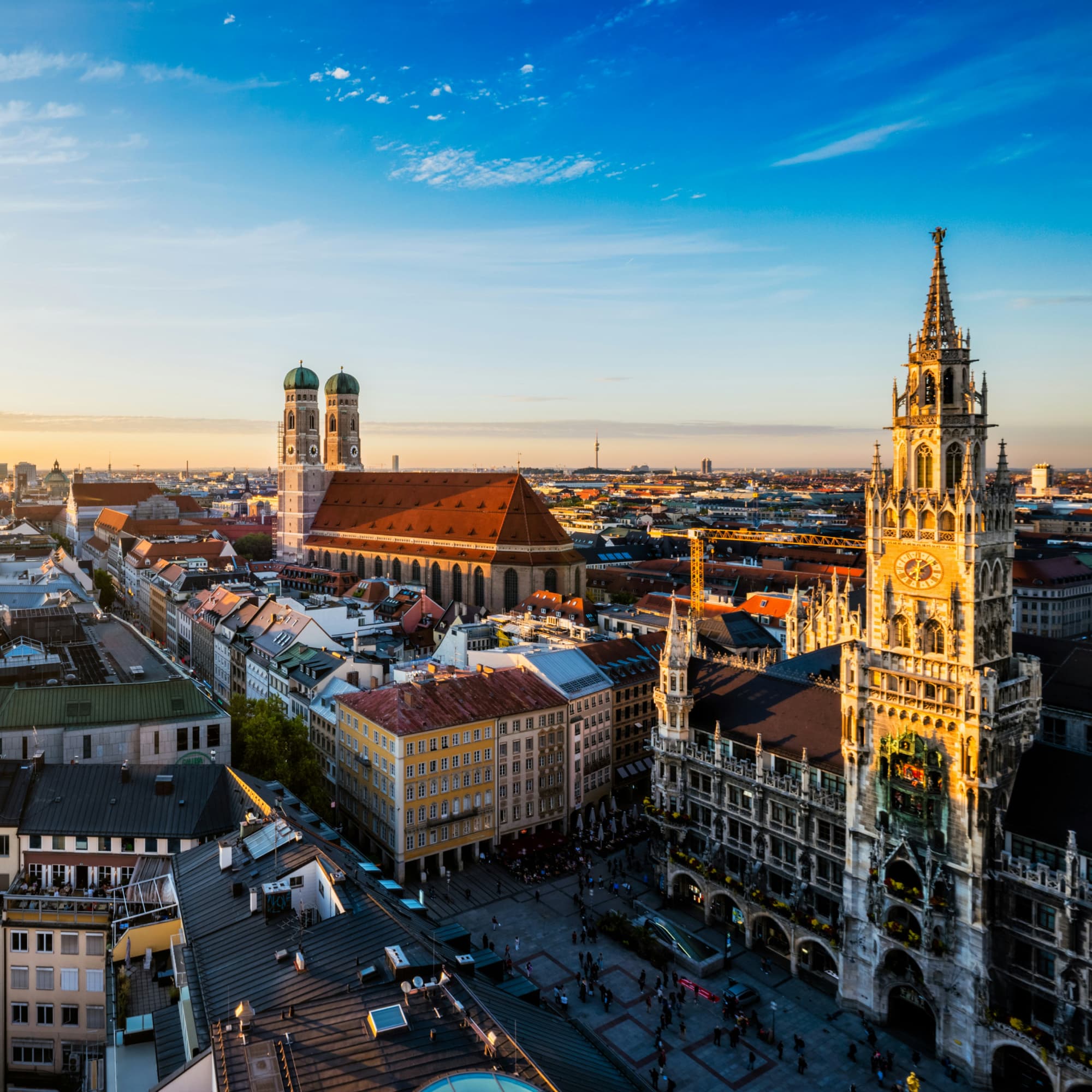 Munich city view