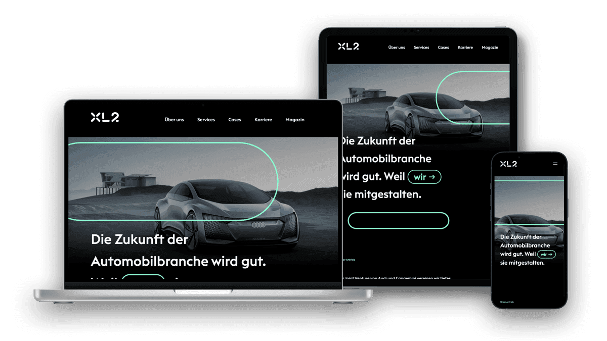 XL2 website screenshot